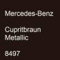 Preview: Mercedes-Benz, Cupritbraun Metallic, 8497.